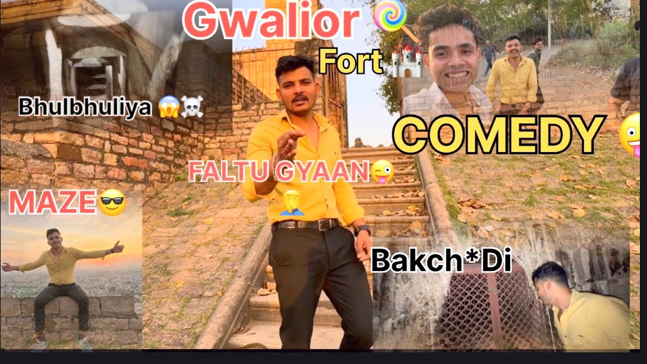 GWALIOR🍭FORT🏰KI KUCH KHATARNAK ☠️BATEIN 😱🔥#youtubeshorts #youtube #comedy #dangerous #fun #memes 