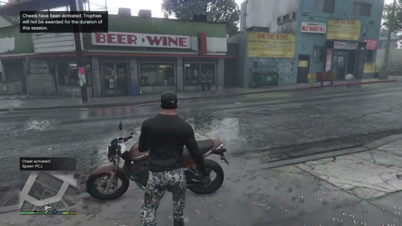 Grand Theft Auto Vكود  الدراجه الخارقه