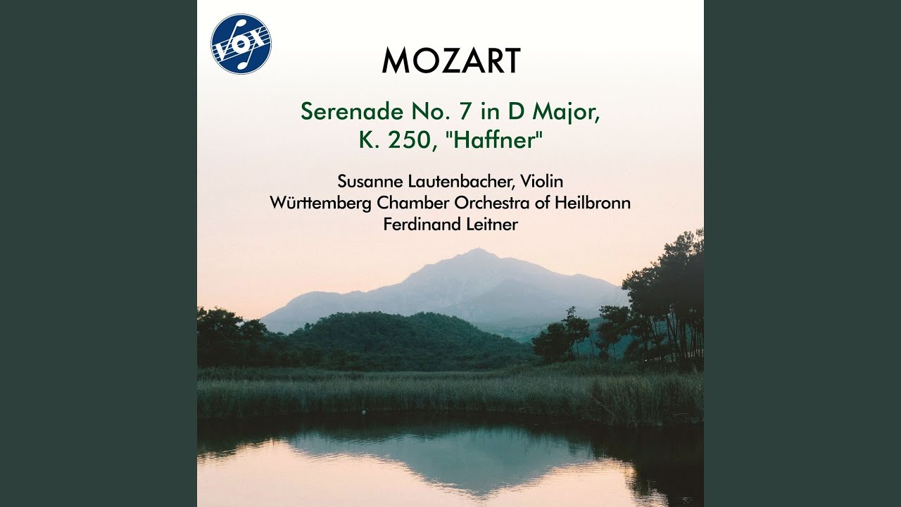 Serenade No. 7 in D Major, K. 250 