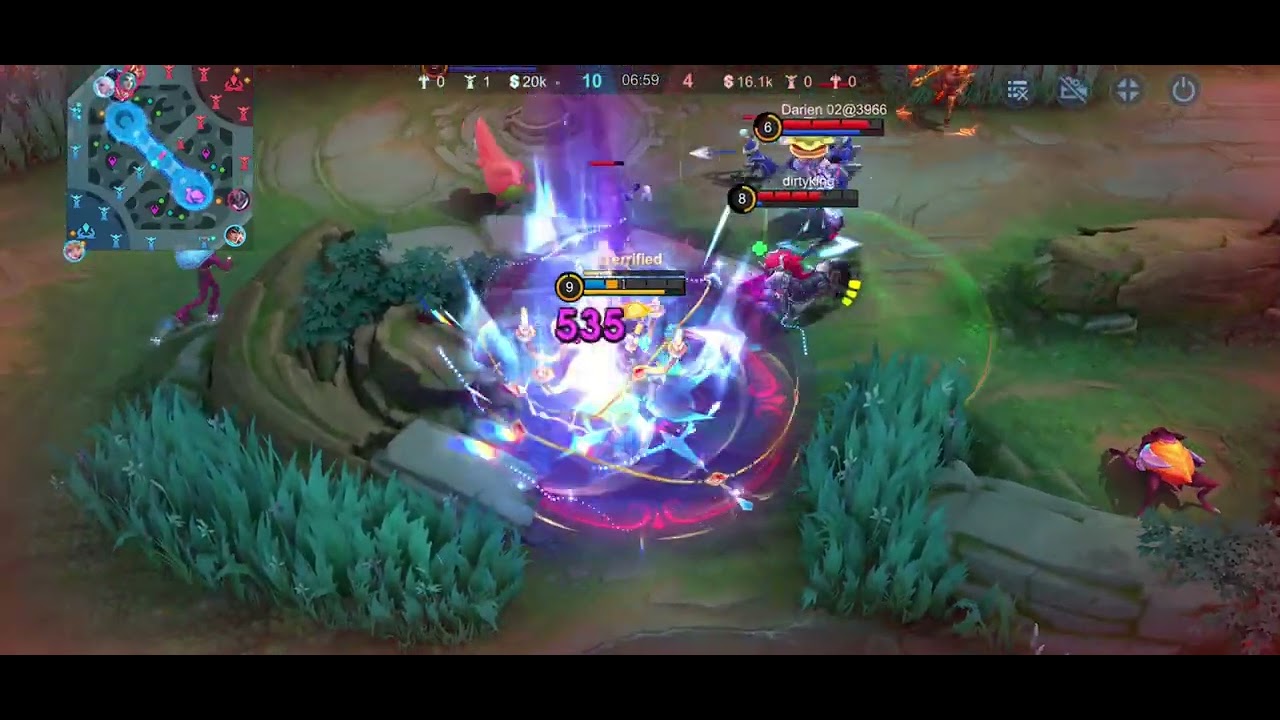 mlbb gameplay : x borg mighty flames 