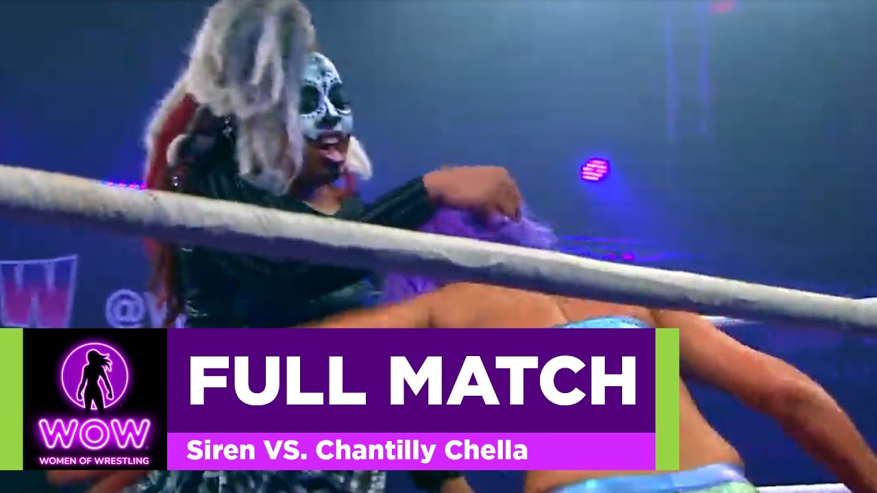 Siren The Voodoo Doll VS. Chantilly Chella - WOW Women Of Wrestling