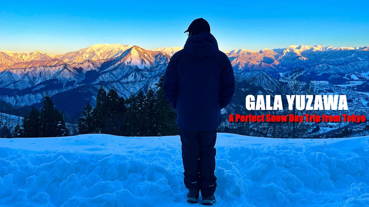 Гала Юдзава | Однодневная поездка в Японию из Токио на снежный день #galayuzawa #japan #nowday