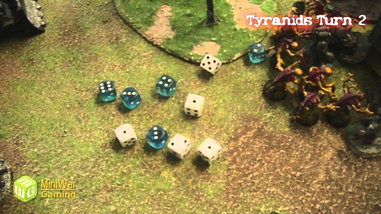 Beat Matt Batrep 10 Deathwing vs Tyranids Rematch Part 2