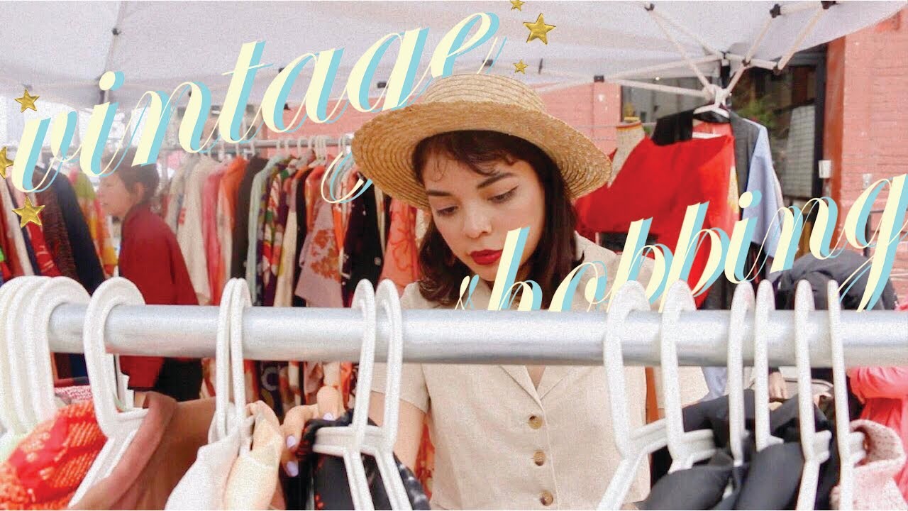 Vintage Shopping at the Brooklyn Flea Market + Haul // Vlog No. 8