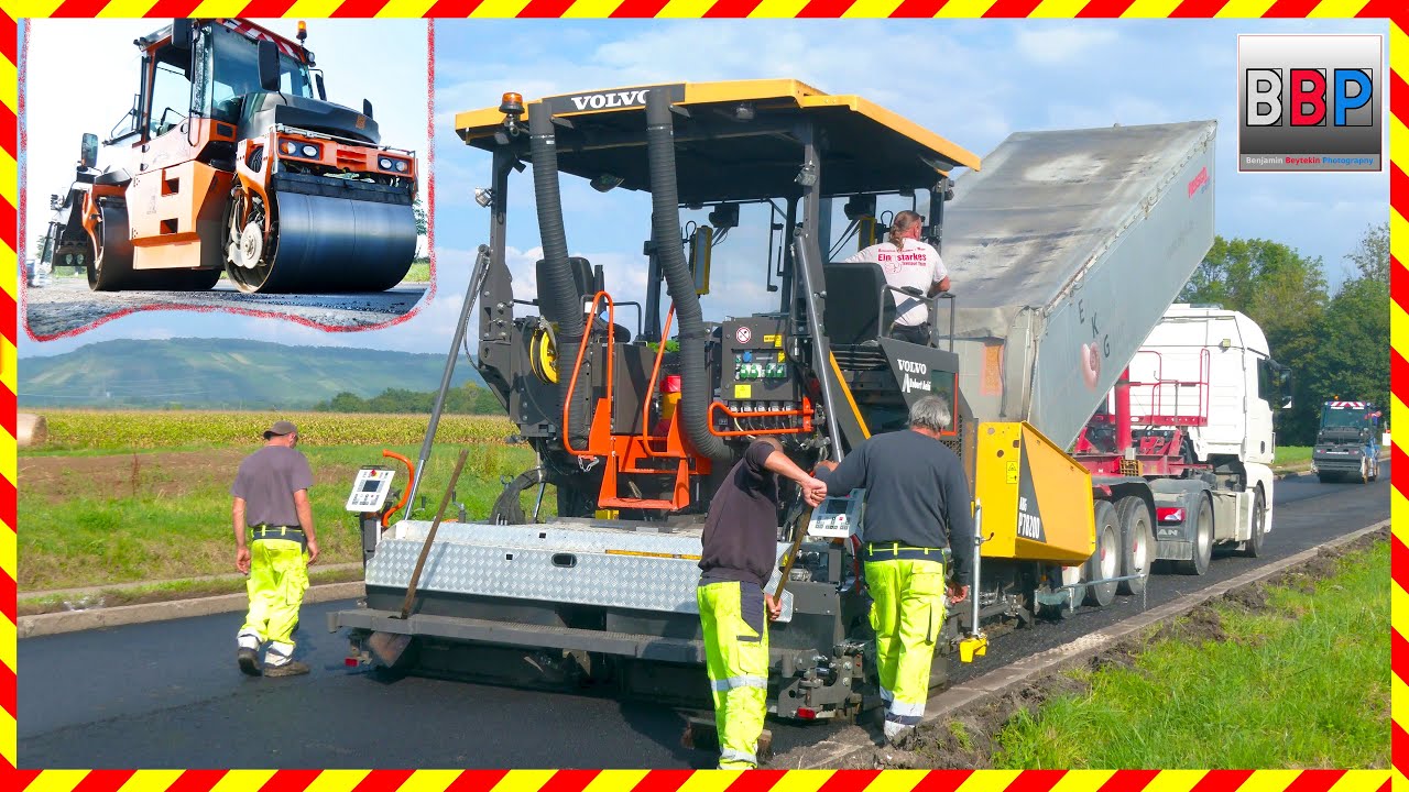 Volvo ABG P7820D , Bomag, Hamm,... Kernen, 2024.  #5  #asphaltpaving