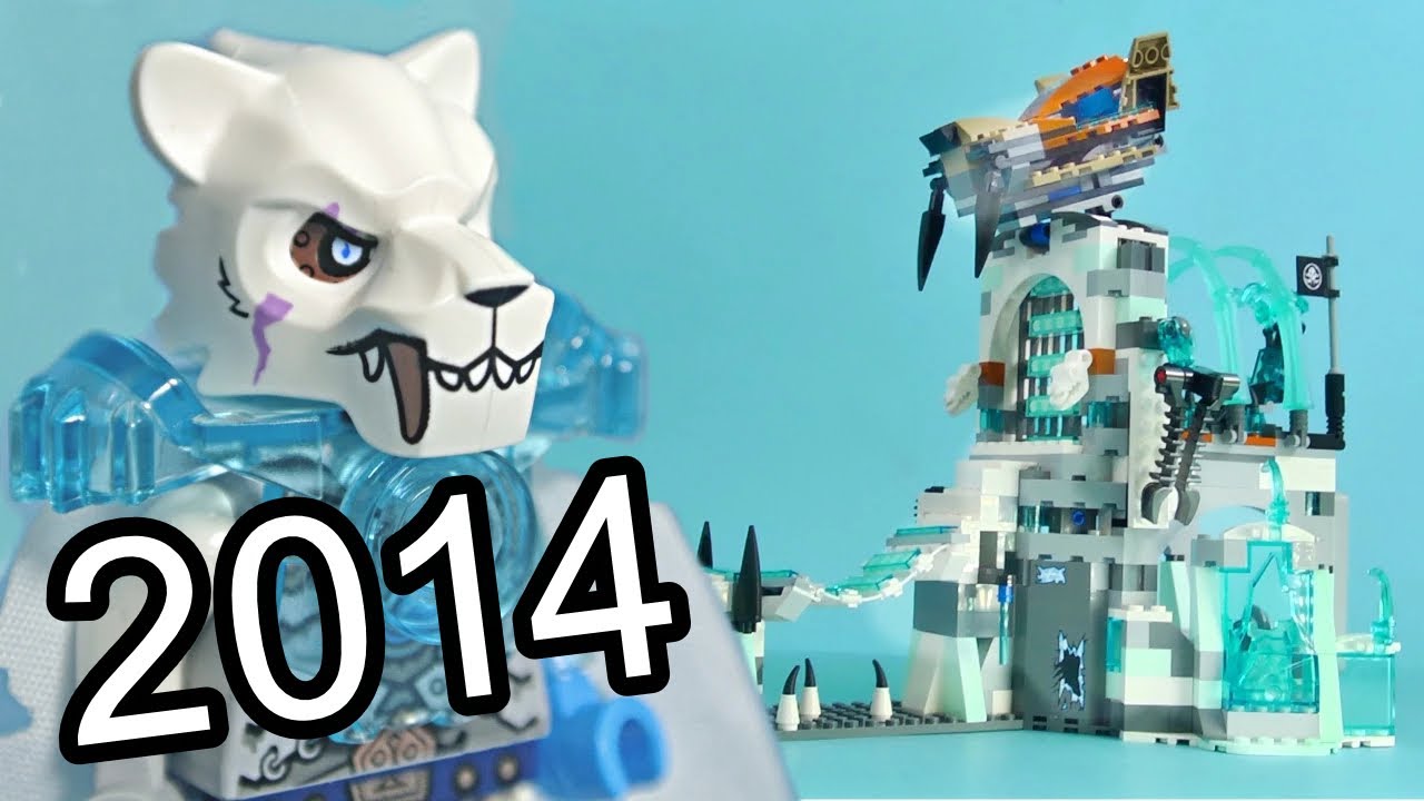 Vintage 2014 LEGO Chima Sir Fangar's Ice Fortress 70147