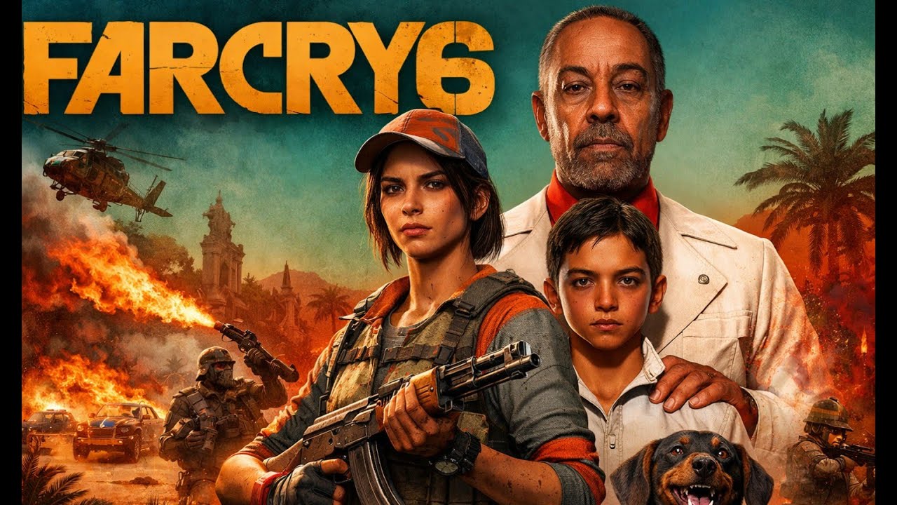 Farcry 6 é tiro bomba e ação | gameplay #6