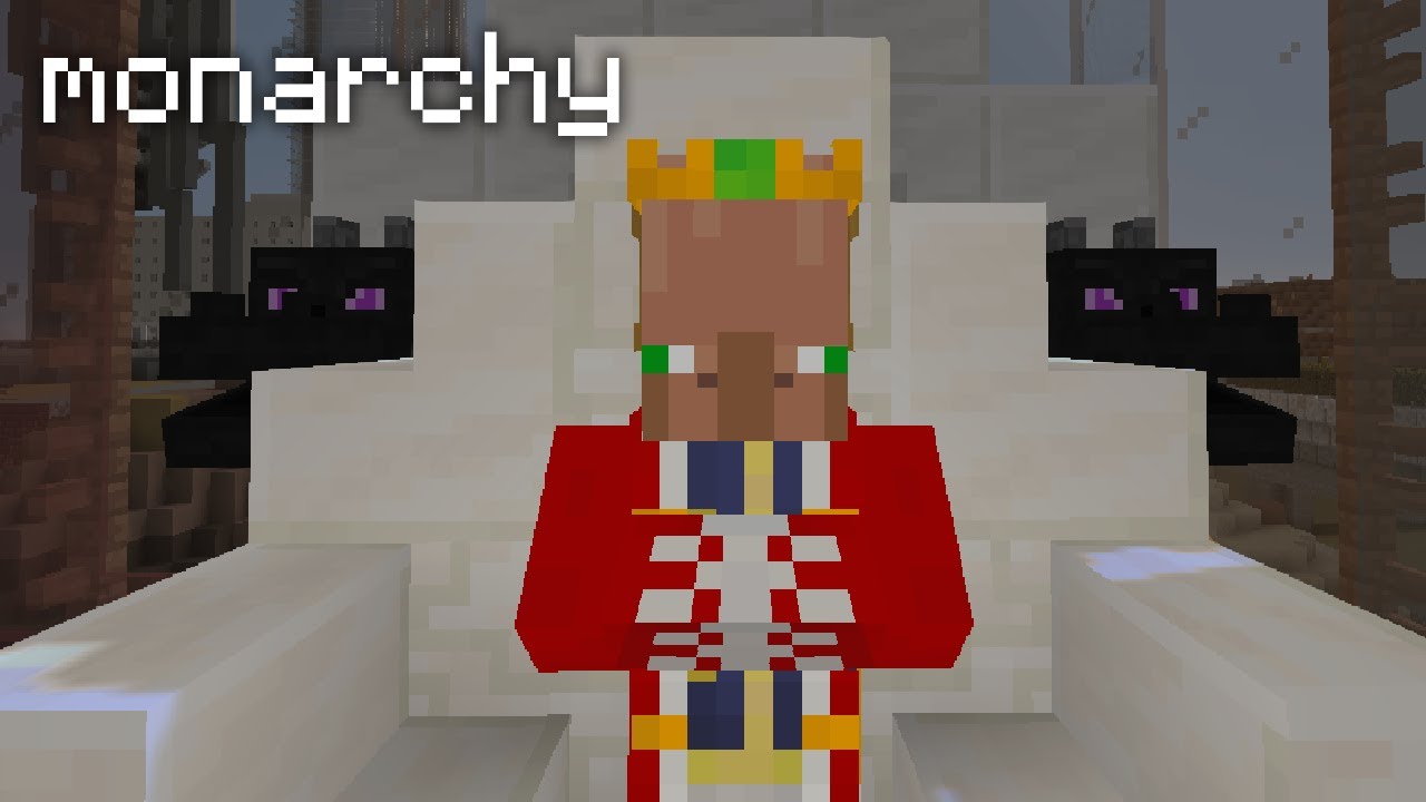 types of government portrayed by minecraft