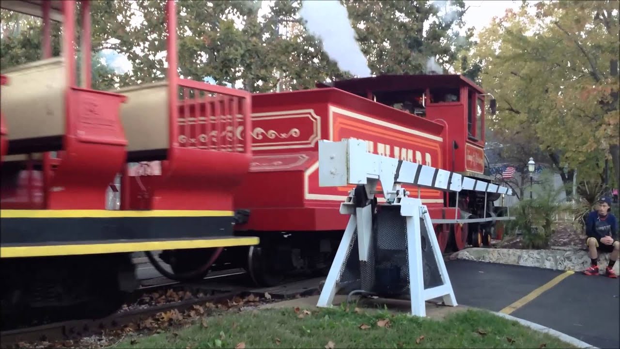 Six Flags St. Louis Railroad 10.18.14