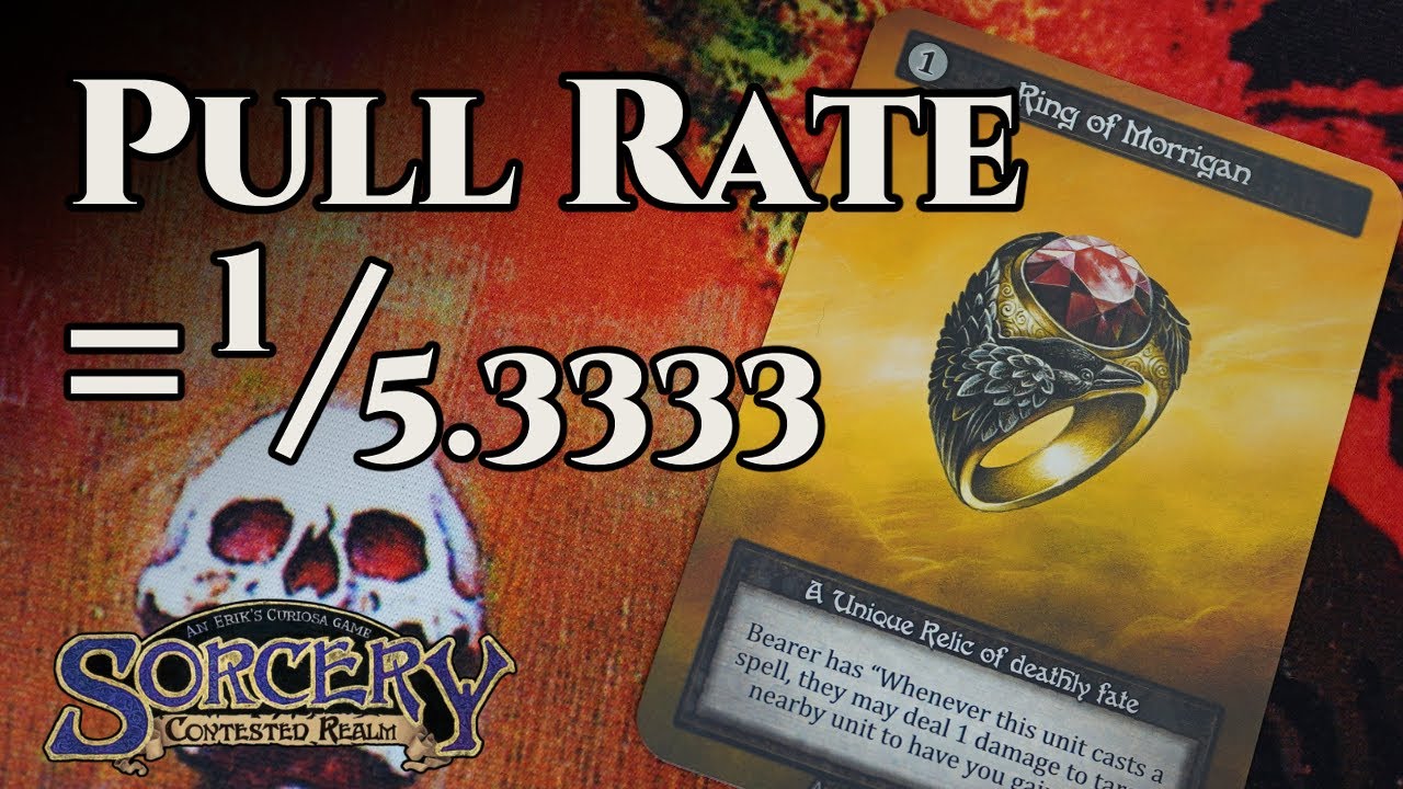 Sorcery TCG News - October 09th, 2024: The True Pull Rate of Uniques