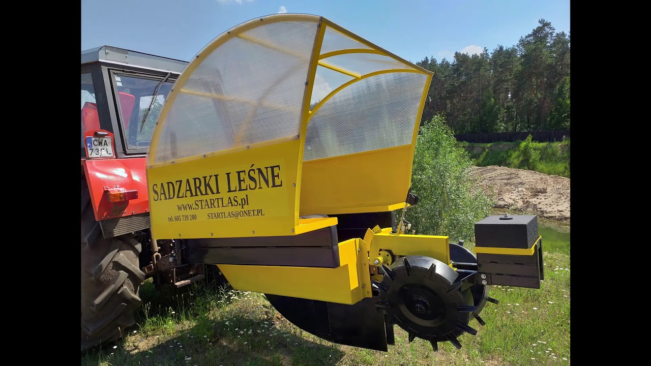 Sadzarki leśne Startlas - prezentacja