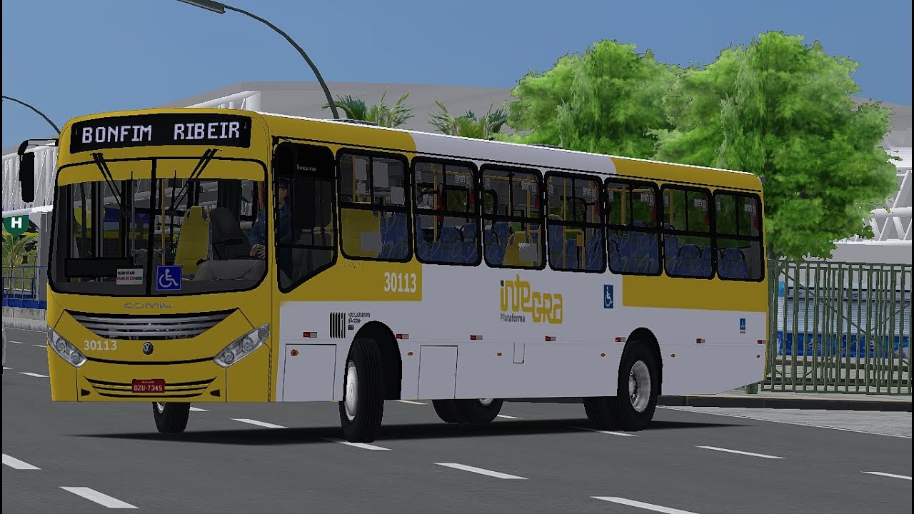 [OMSI 2] Mapa Salvador Norte - Linha 1342 Estação Pirajá x Bonfim/Ribeira - Plataforma Transportes
