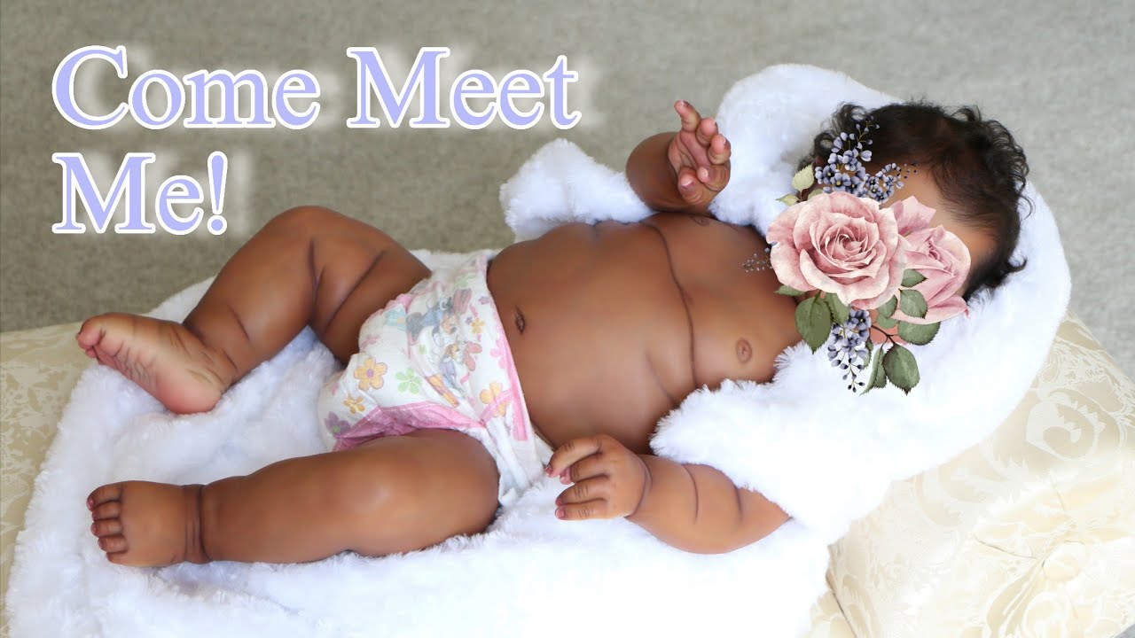 My Version of PICKLE by Nikki Johnston 💜 Revealing my latest Ethnic Reborn Doll! 😍 VERY BIG GIRL!