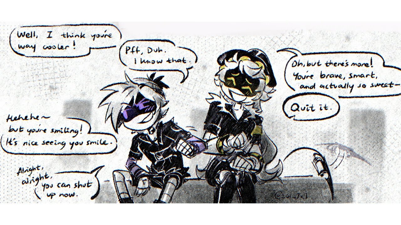 N x Uzi, но ГЕНДЕРБЕНТ?!! (Duble Comics «Drones Murder»)