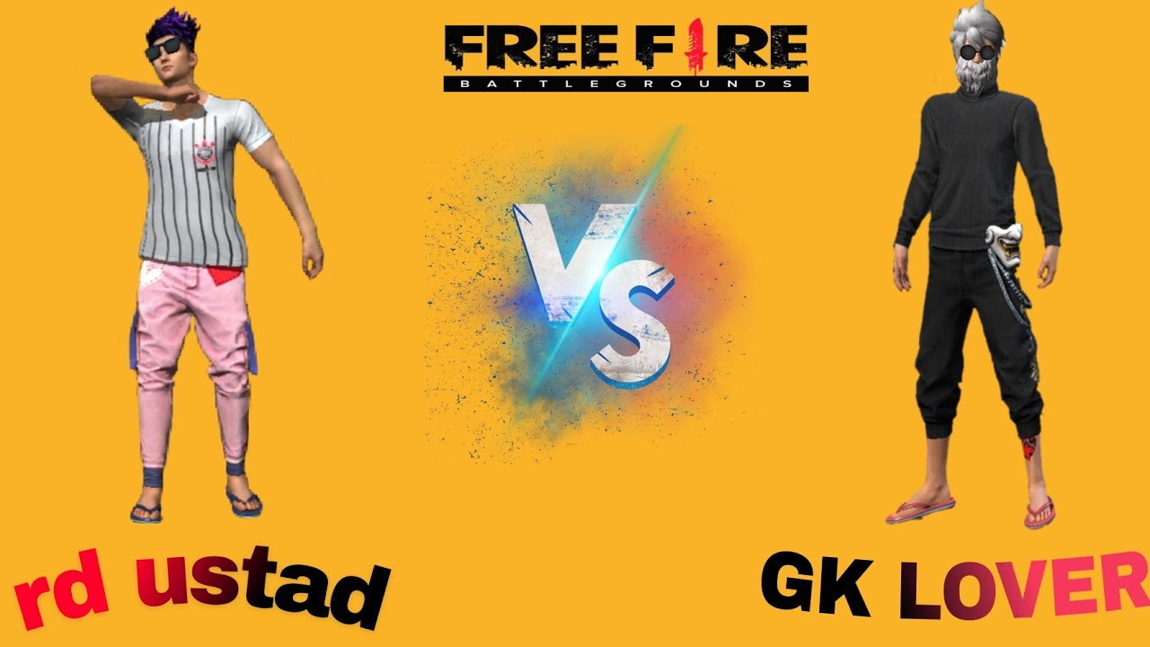 1v1 custom|| R D USTAD VS GK BOSS|| FREE FIRE||