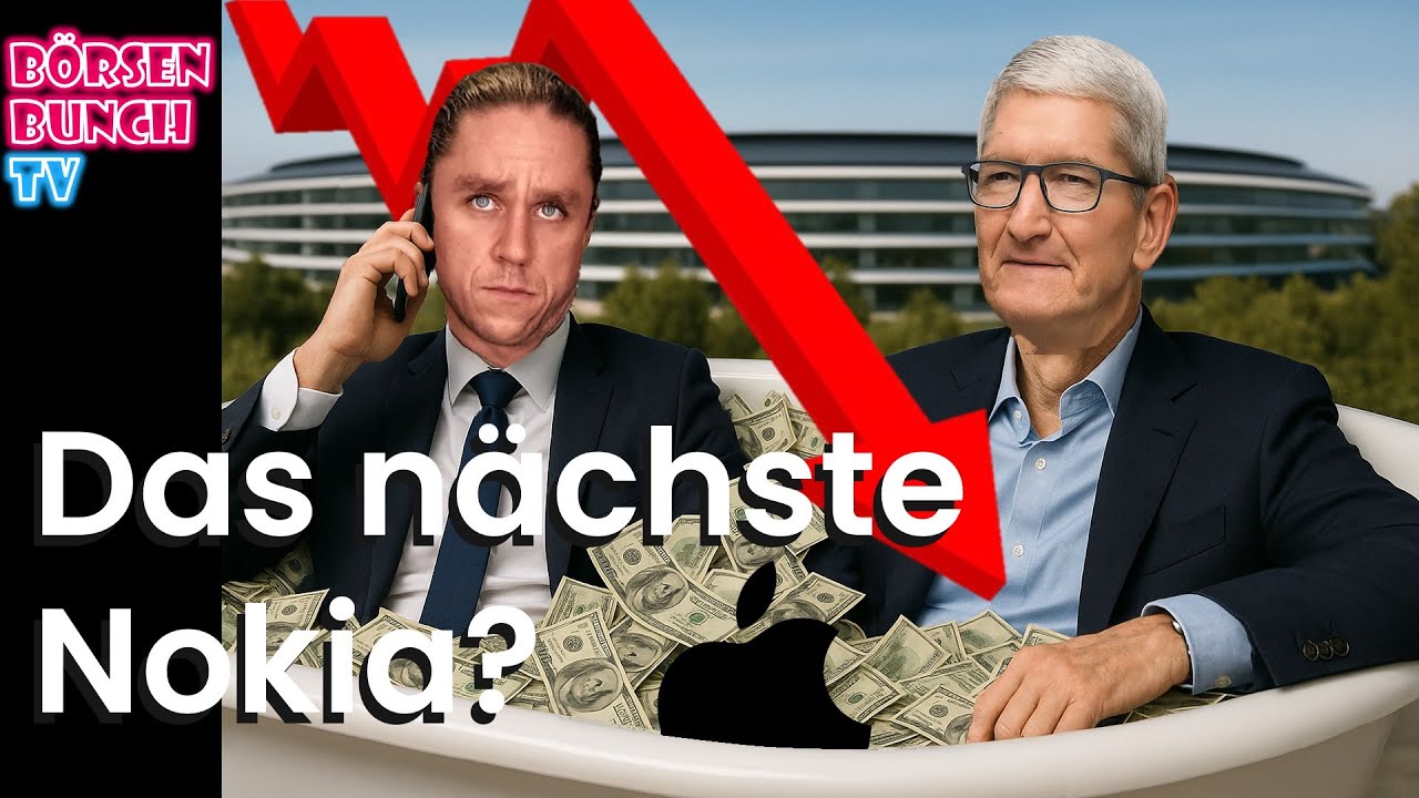 Apple Aktie 2025: Vom B&ouml;rsenstar zum Problemfall? | Absturz, Fehler & Chancen f&uuml;r Anleger