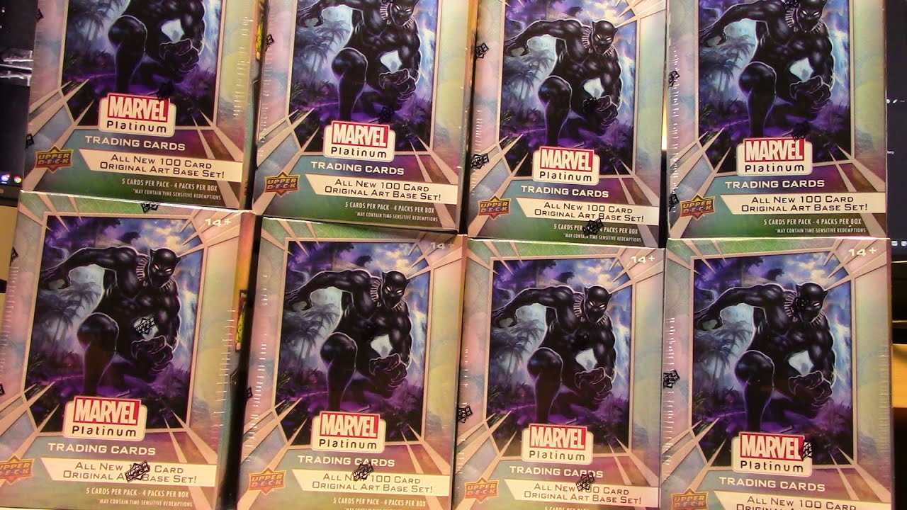 CAN I COMPLETE THE BASE SET? Marvel Platinum Blaster Boxes