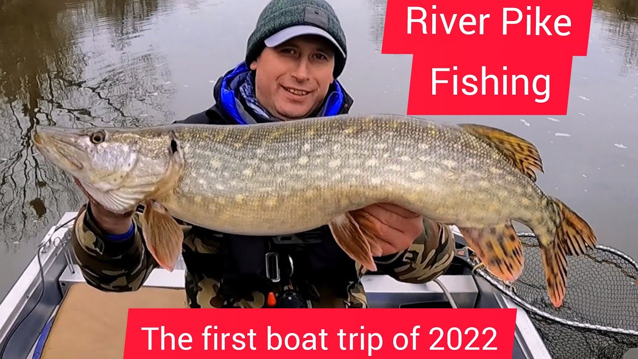 Pike fishing on the river Severn.
