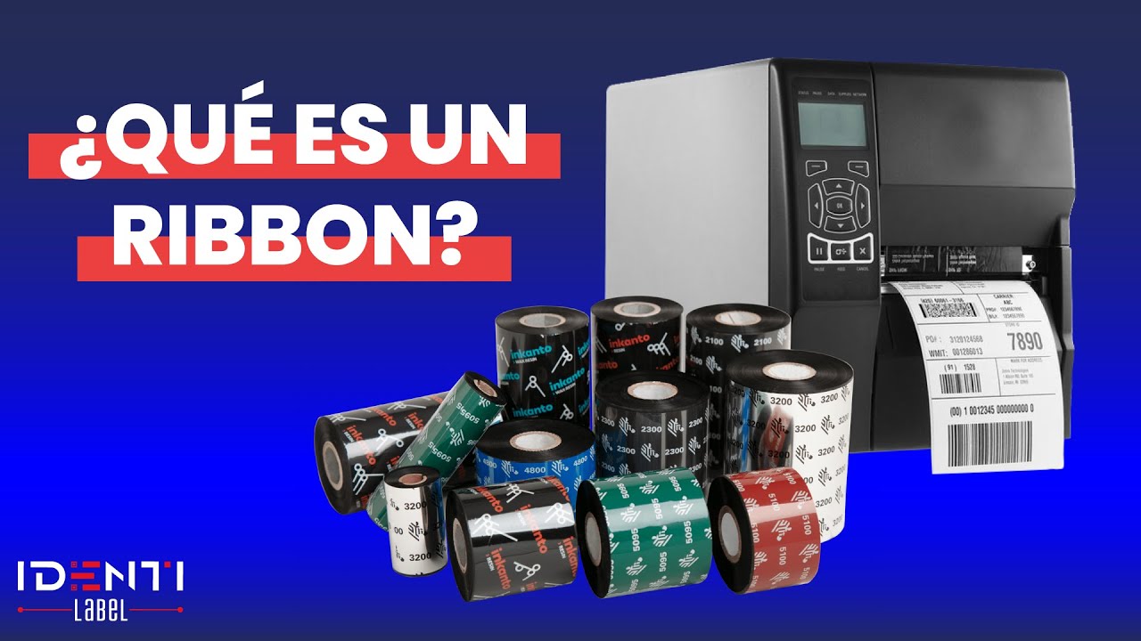 ¿Qué es un Ribbon? 3 tipos de ribbon más usados en la impresión por transferencia térmica