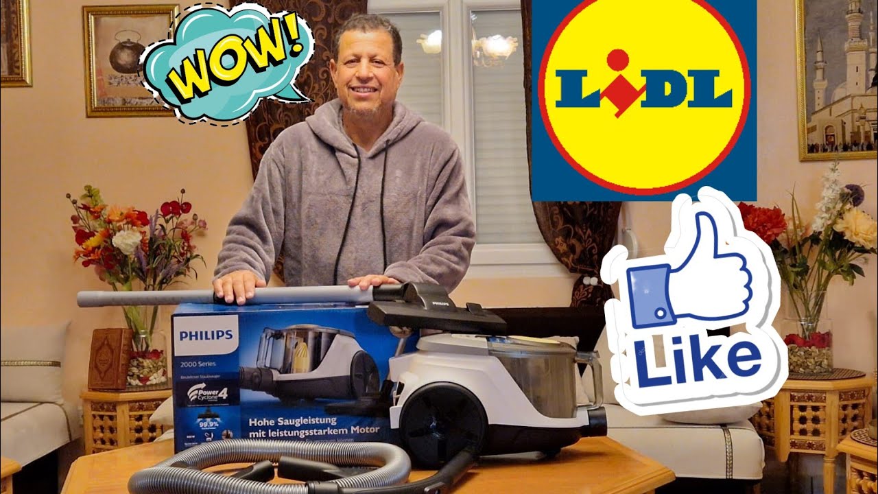 اسبراتور فيلبس جد مميزة لن تندمون عليها aspirateur t Philips très pratique de chez LIDL