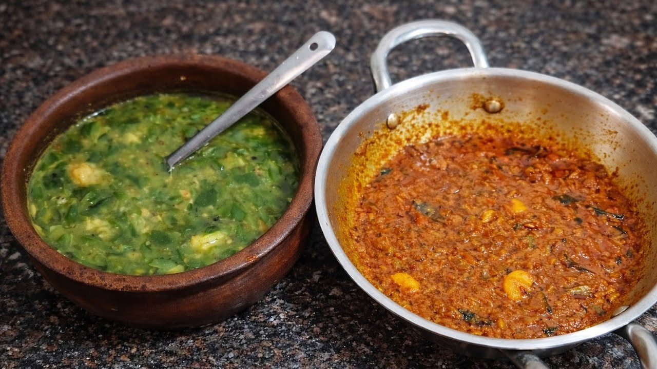 5நிமிசத்துல முருங்கக்கீரை சூப் வெந்தய  குழம்பு 