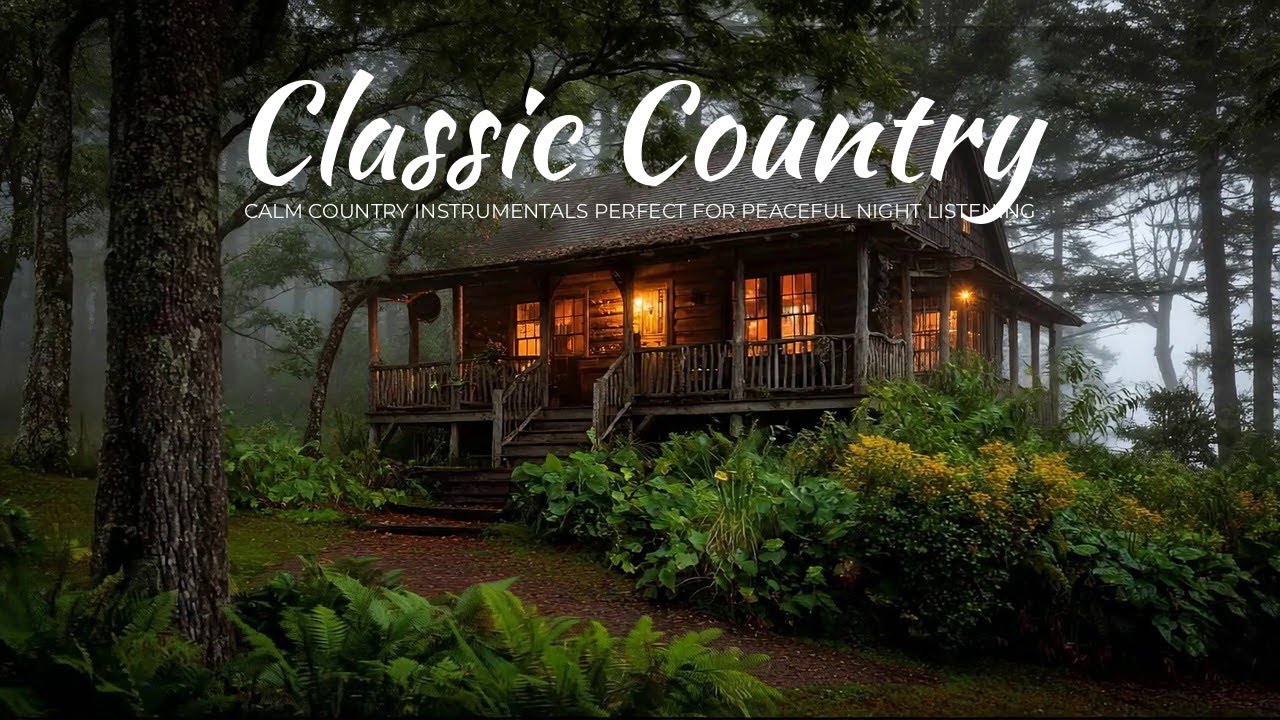Classic Country | Calm Country Instrumentals Perfect for Peaceful Night Listening