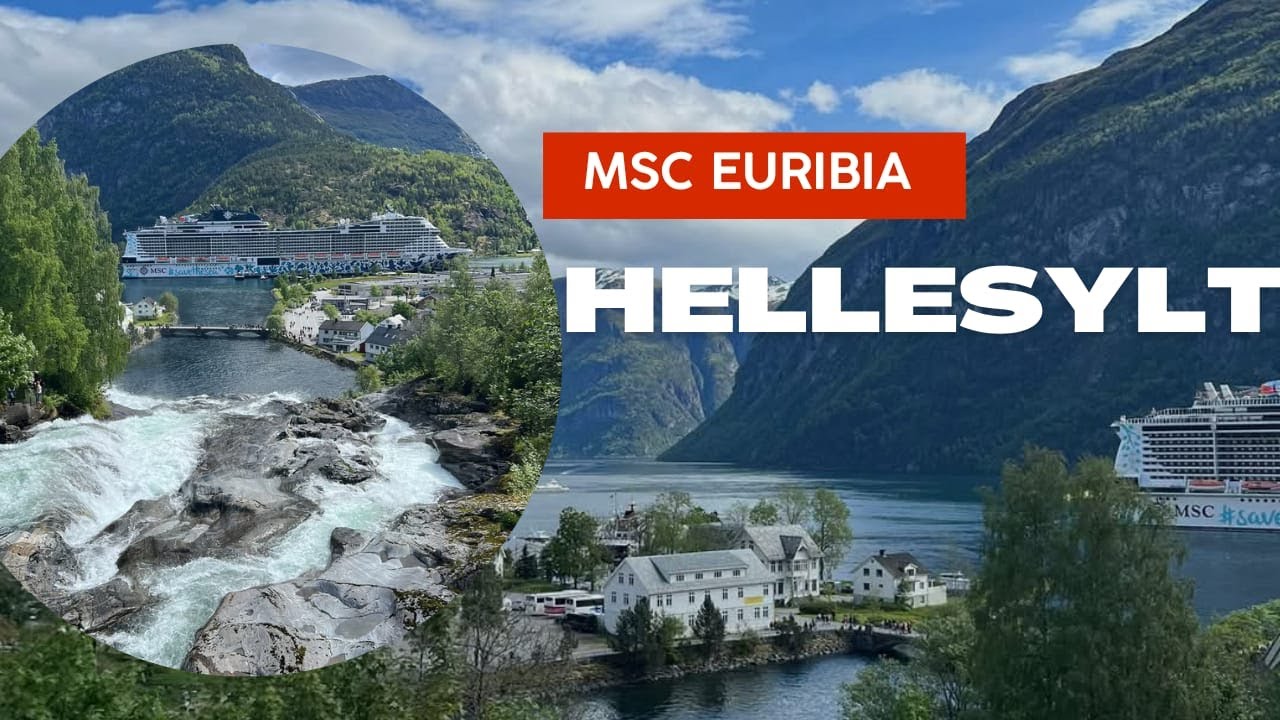 MSC Euribia - Hellesylt und Geirangerfjord
