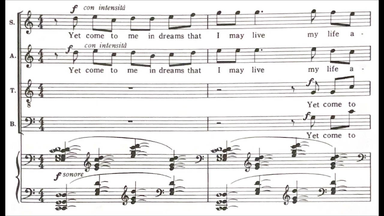 Come To Me, My Love- Norman Dello Joio