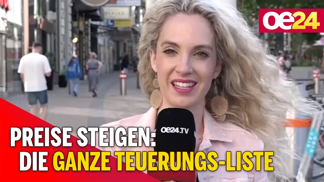 Preise steigen: Die ganze Teuerungs-Liste