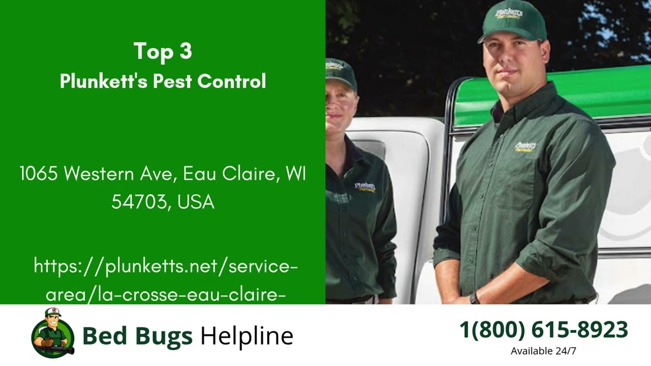 Top 3 Bed Bug Removal Companies in Eau Claire