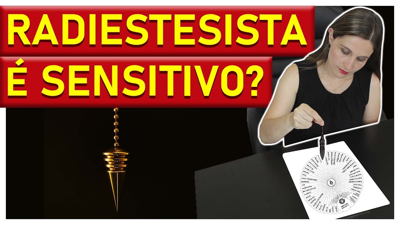 PARA USAR A RADIESTESIA PRECISA SER SENSITIVO OU TER ALGUM DOM ESPECIAL | CÁTIA BAZZAN