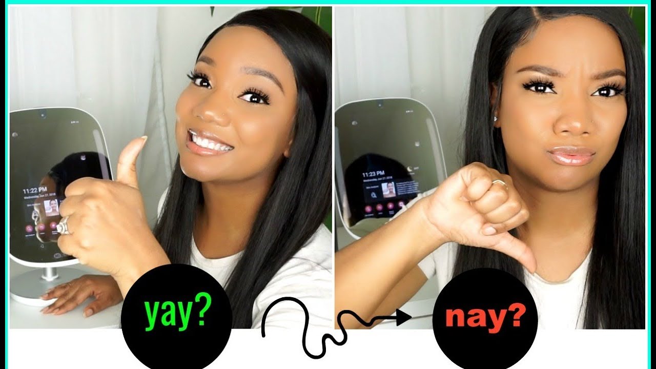 HIGH TECH SMART MIRROR? HIT OR MISS? || HiMirror Mini Review!