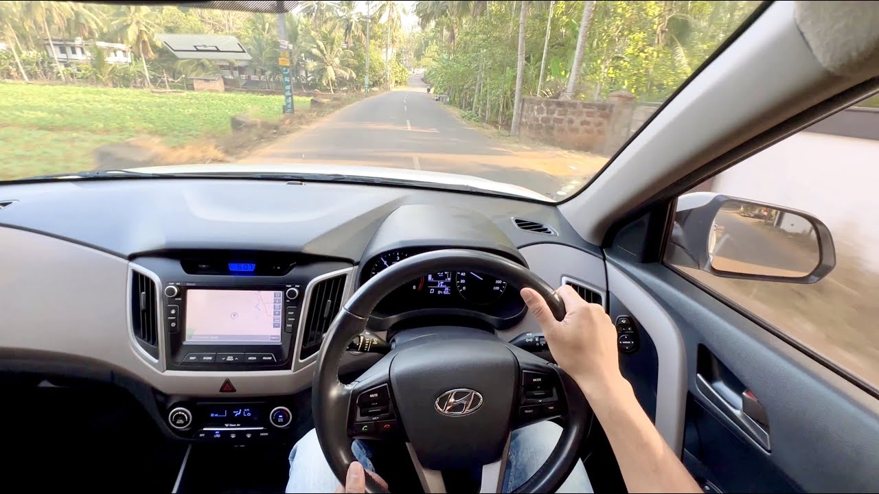 POV Drive | Hyundai Creta 1.6 SX | Diesel Automatic | Affordable SUV | Kerala road | Jonnxoo