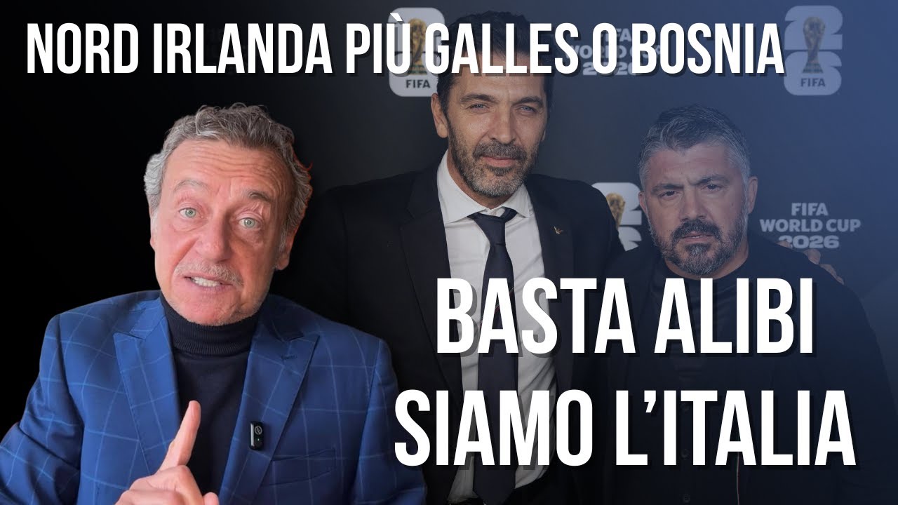 PLAY OFF MONDIALI: NORD IRLANDA IN CASA, POI GALLES O BOSNIA IN TRASFERTA E... FORZA ITALIA!