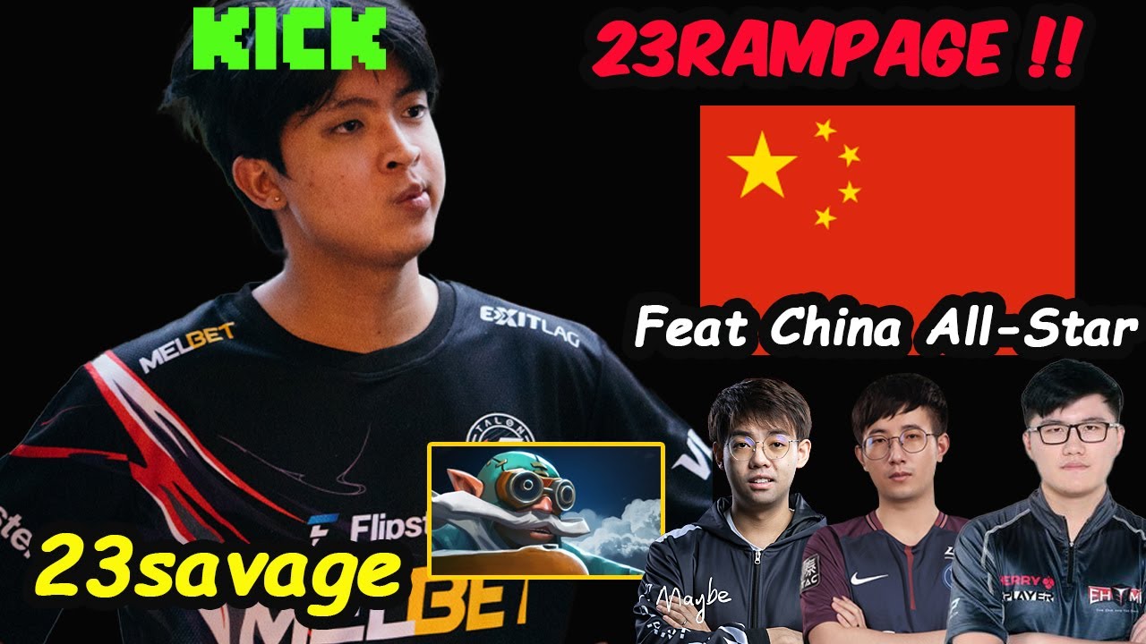 23savage Gyrocoptor RAMPAGE Feat China All-Star Legends &ndash; Dota 2 Ranked