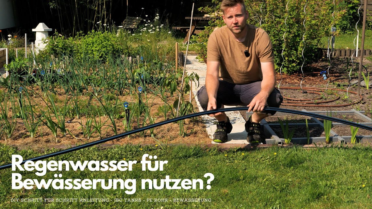 Bewässerungssystem selber bauen - Regenwasser Special! Schritt für Schritt Tutorial
