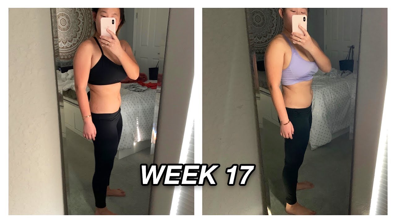 I Tried Alexis Ren’s Ab Workout! WEEK 17 UPDATE!!