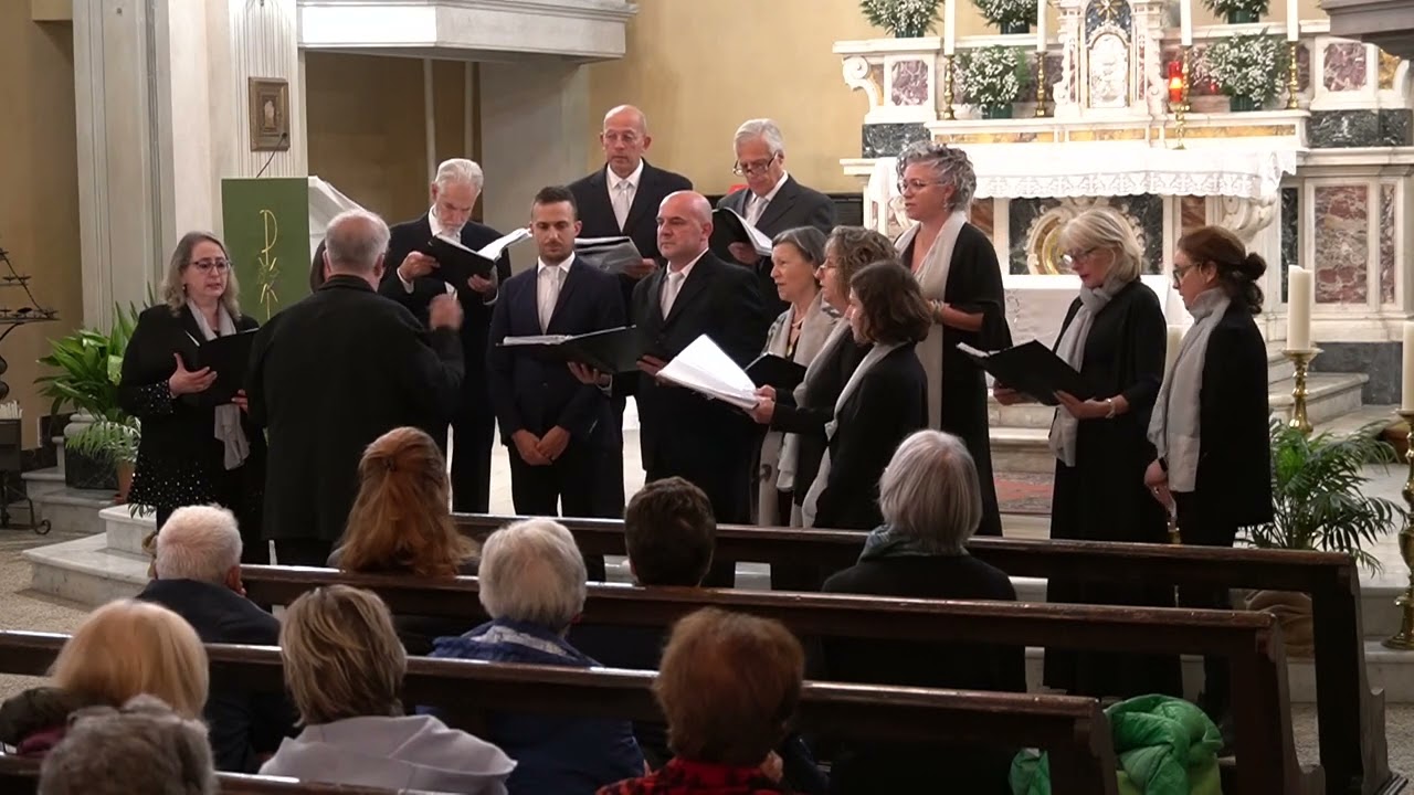 Salve dolce Vergine - Frisina. Coro San Pietro a Corsena