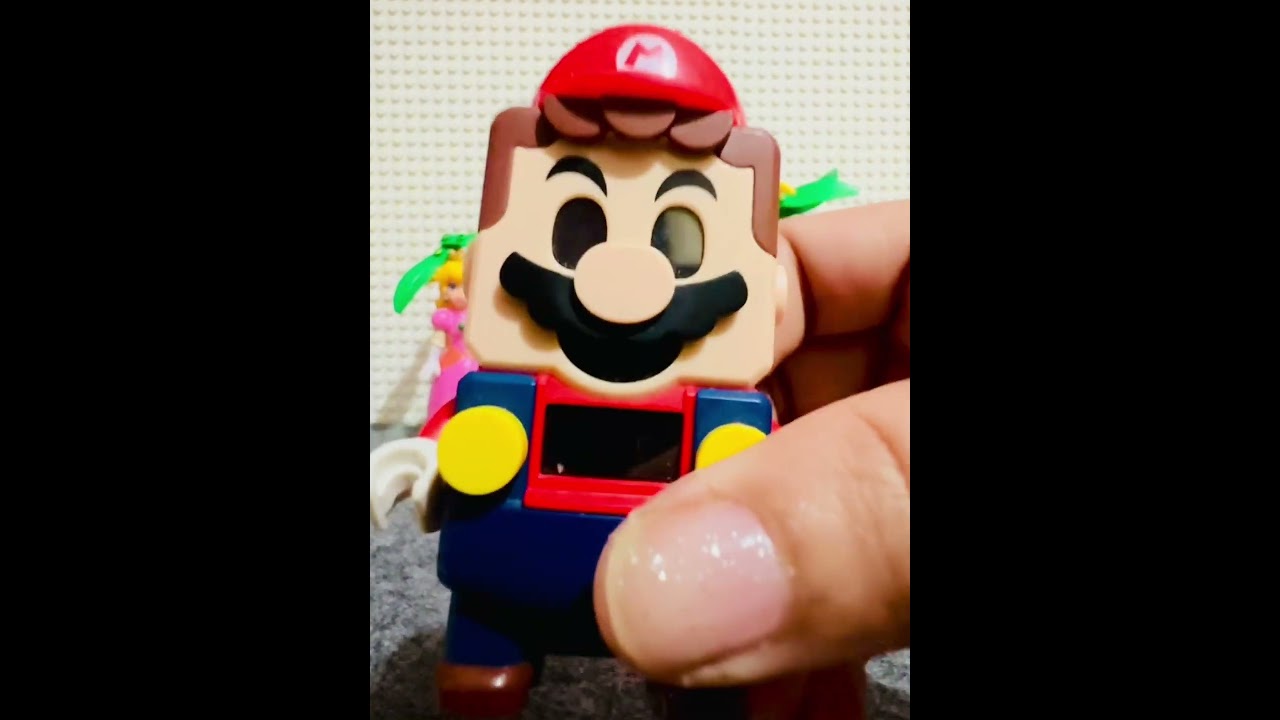 Triple Lego Mario Does it works, when OFF their buttons ? #shorts #asmr #trending  #mario D3