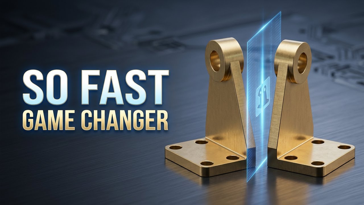 ⚡ Mirror Parts in SolidWorks in 5 Minutes | Beginner's Game Changer