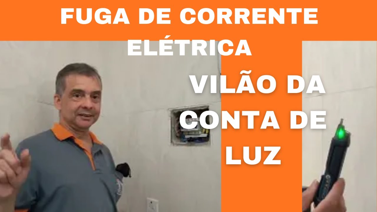 Vilão da CONTA DE LUZ! Fuga de corrente elétrica