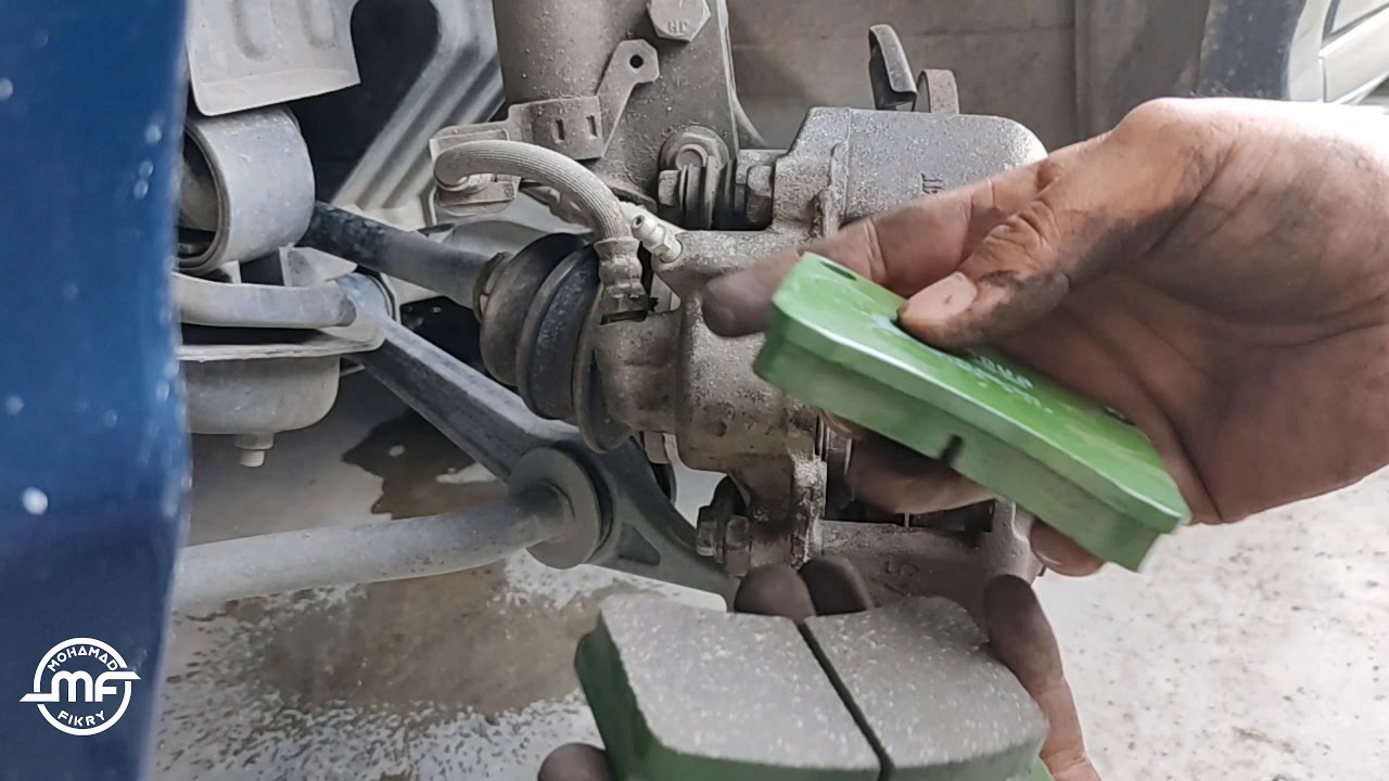 DIY | Cara Tukar Brake Pad Kancil
