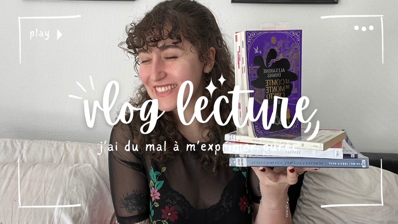 Vlog lecture ( classique, romance, bds, bénévolat au refuge ) enjoy :)
