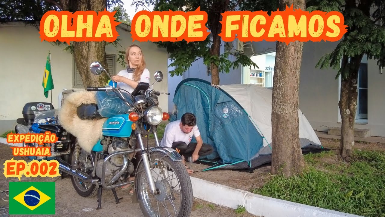 Ep02 DE MOTO ATÉ O USHUAIA: O Nosso Primeiro Acampamento!