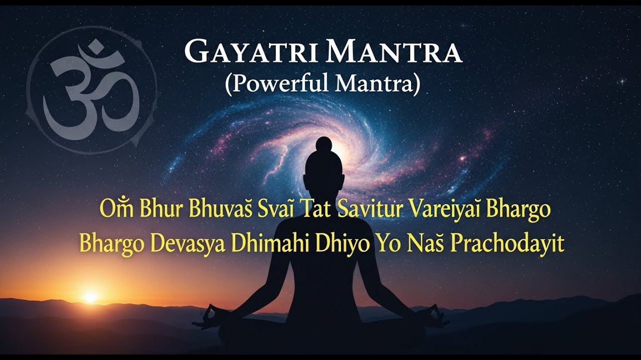 Gayatri Mantra 108 Times | Deep Meditation & Spiritual Awakening