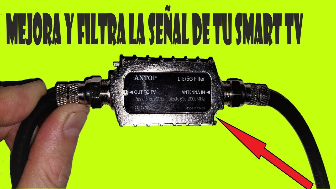 MIRA ESTE NUEVO FILTRO 3G,4G,5G, LTE #AntopAT740, recibe todos los canales sin pixelacion