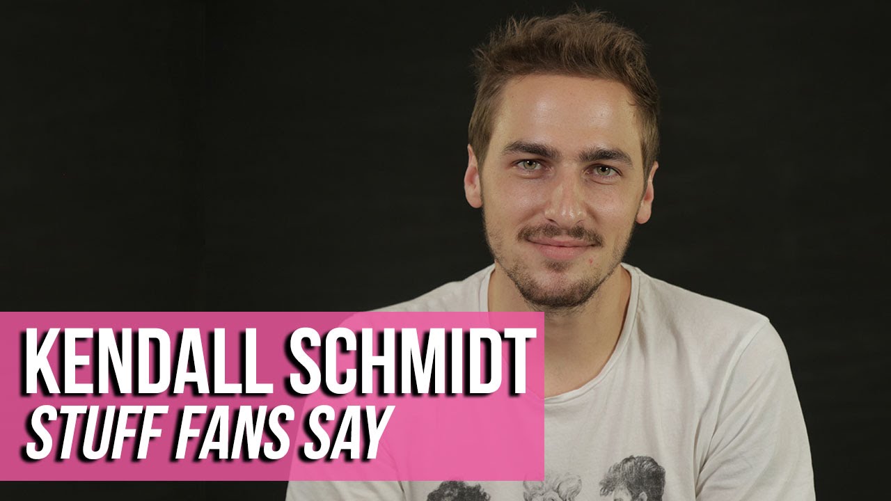 Kendall Schmidt of Big Time Rush + Heffron Drive - Stuff Fans Say