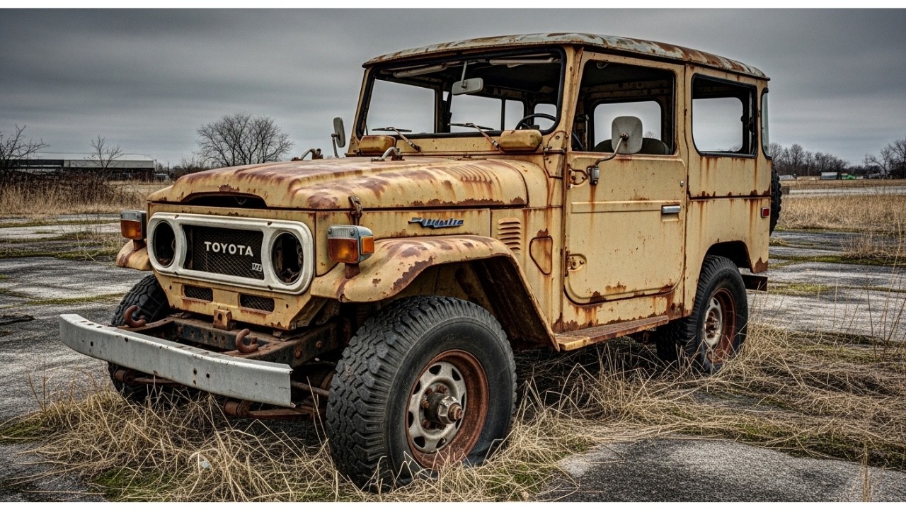 1971 Toyota Land Cruiser FJ40 FULL Restoration | Extreme Rust Repair of a 55-Year-Old Classic (ASMR)