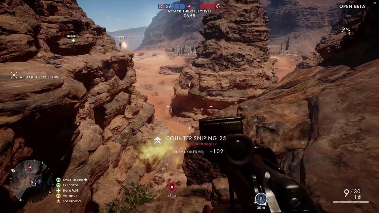 Battlefield 1 Open Beta - Gameplay GTX 960