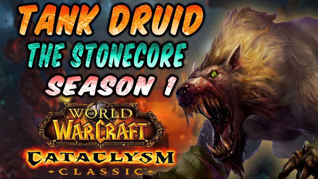 Feral Druid Tank Pov The Stonecore | Rotation & Talents ^ Glyphs | Cataclysm Classic Wow 4.4.0